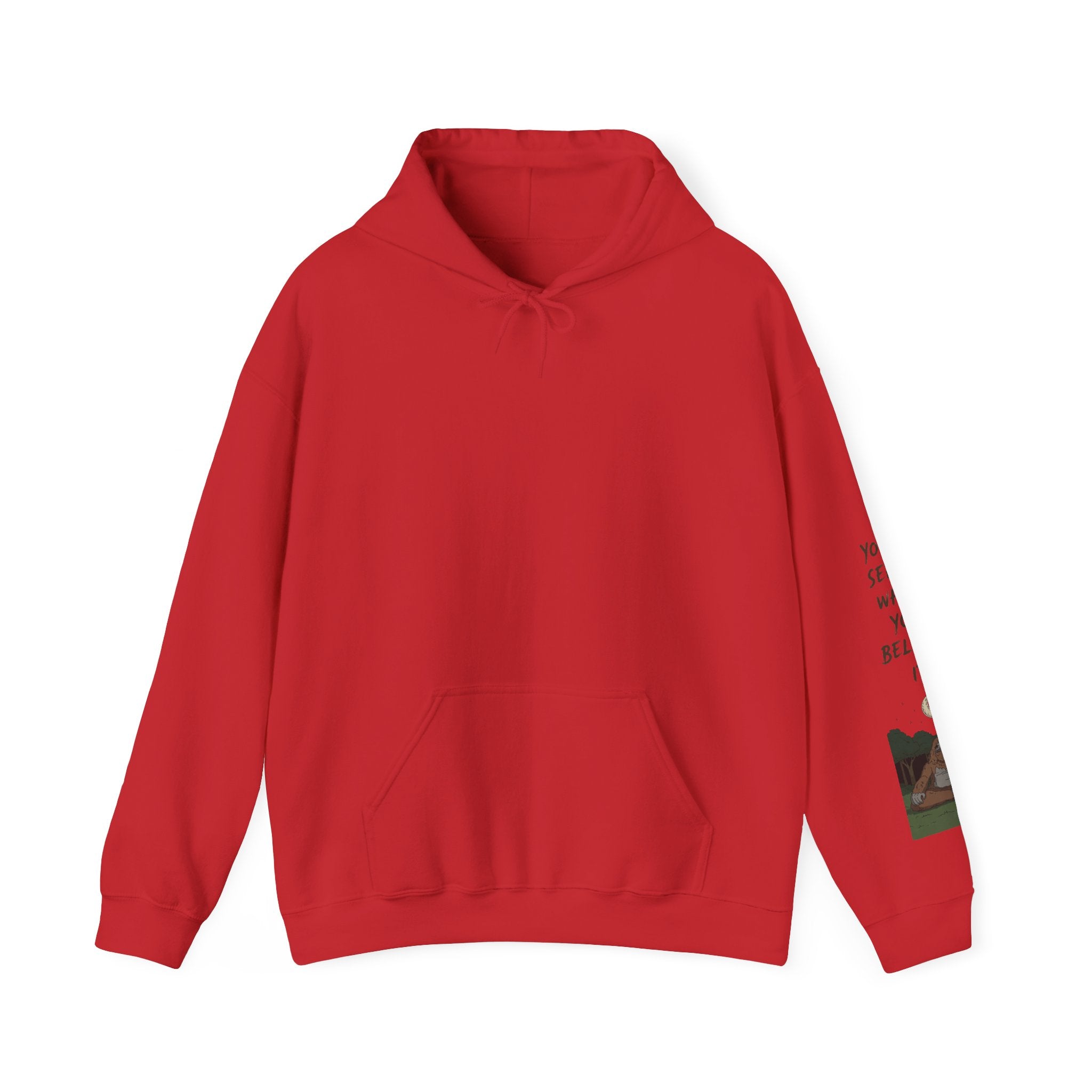 Sasquatch Bucket Hat Hoodie — "Waddy... Waddy" Graphic Pullover