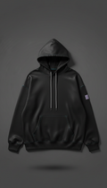 Oversized obsidian hoodie