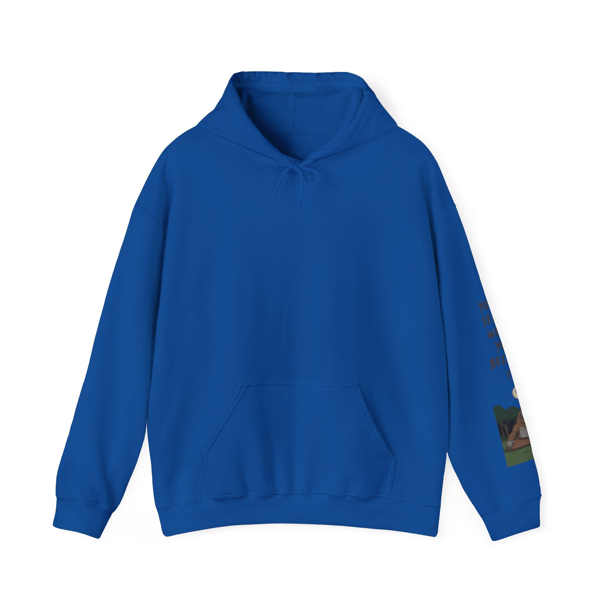 Sasquatch Bucket Hat Hoodie — "Waddy... Waddy" Graphic Pullover