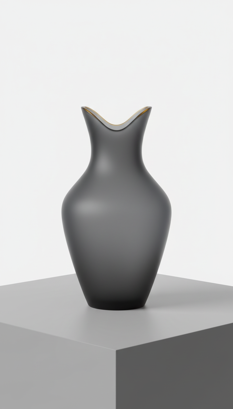 Matte Translucent Home Vase